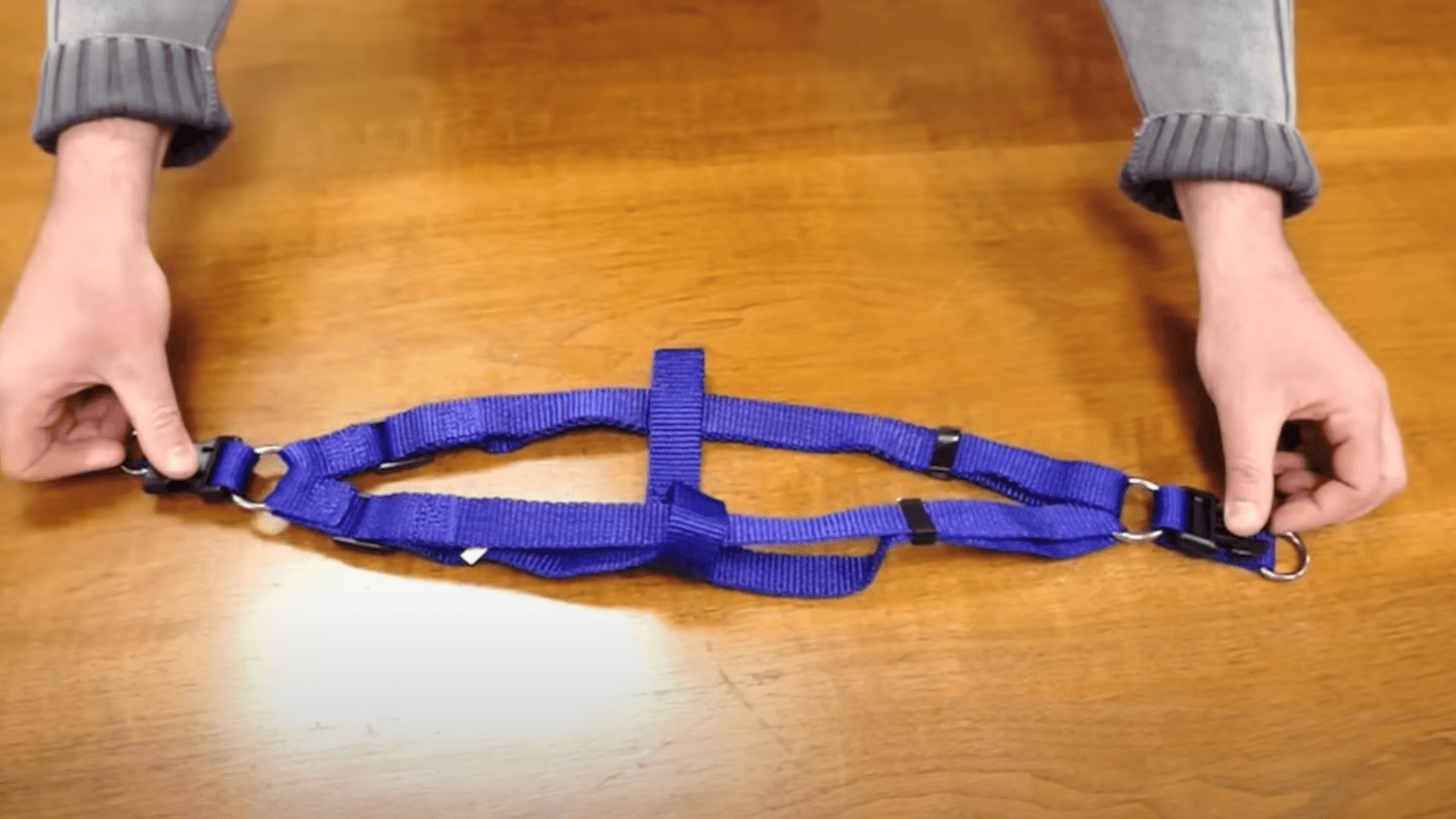 Lay the Harness Flat