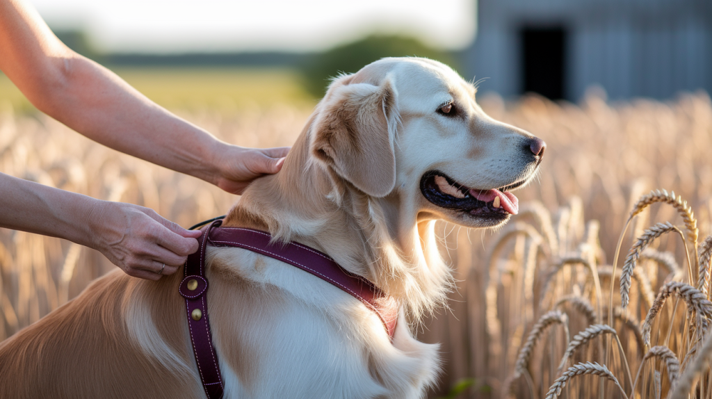 How to Put on a Dog Harness?